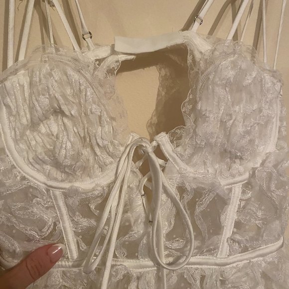 For Love And Lemons Size Small Sheer Dress (Worn only once) - Picture 3 of 7